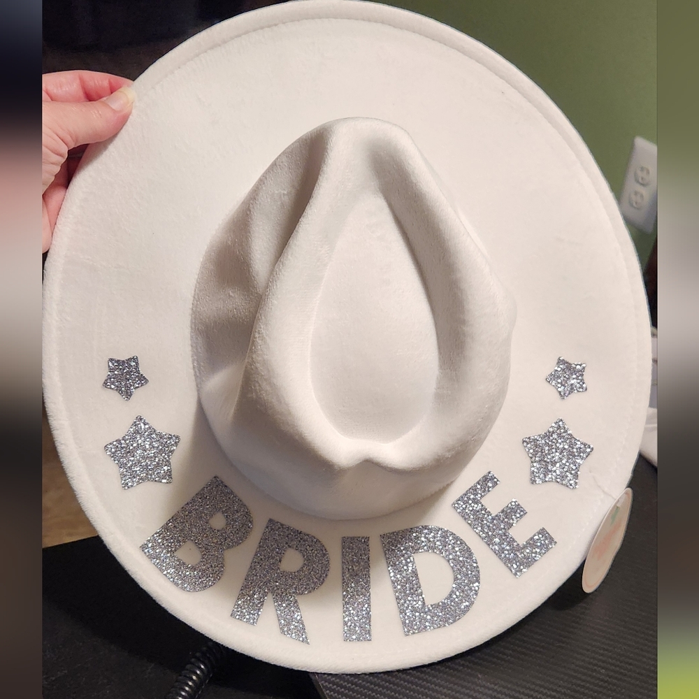 Novelty Bride cowboy hat